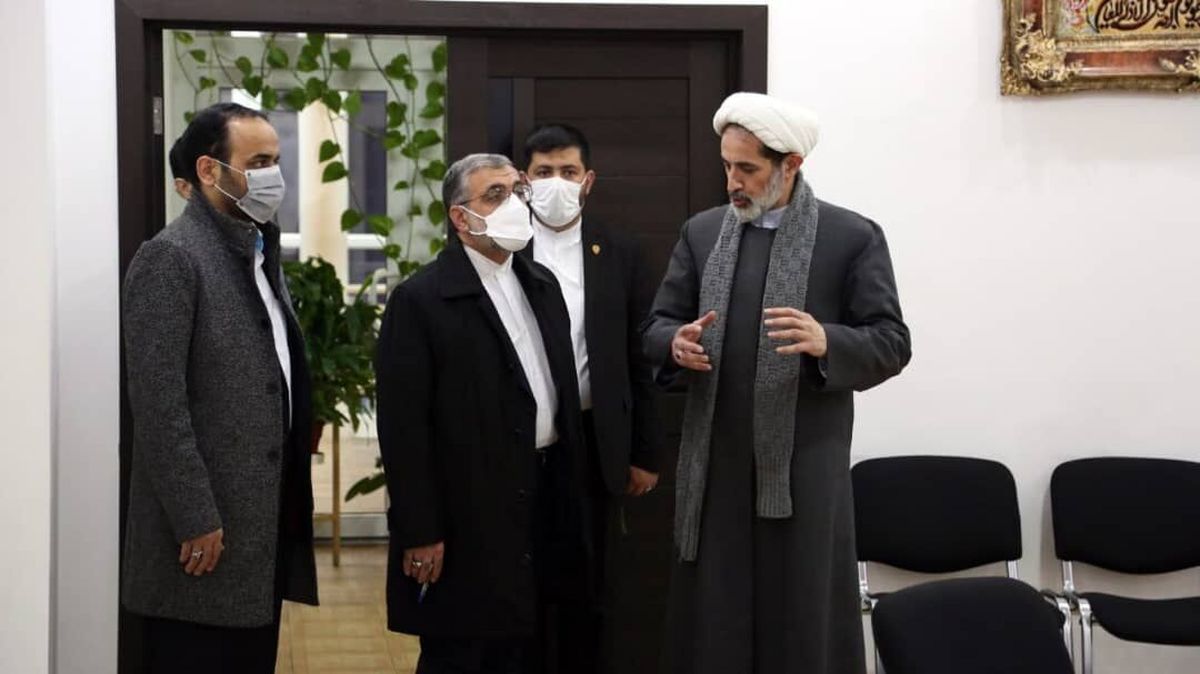 رییس دفتر رییس جمهور از مرکز اسلامی مسکو بازدید کرد