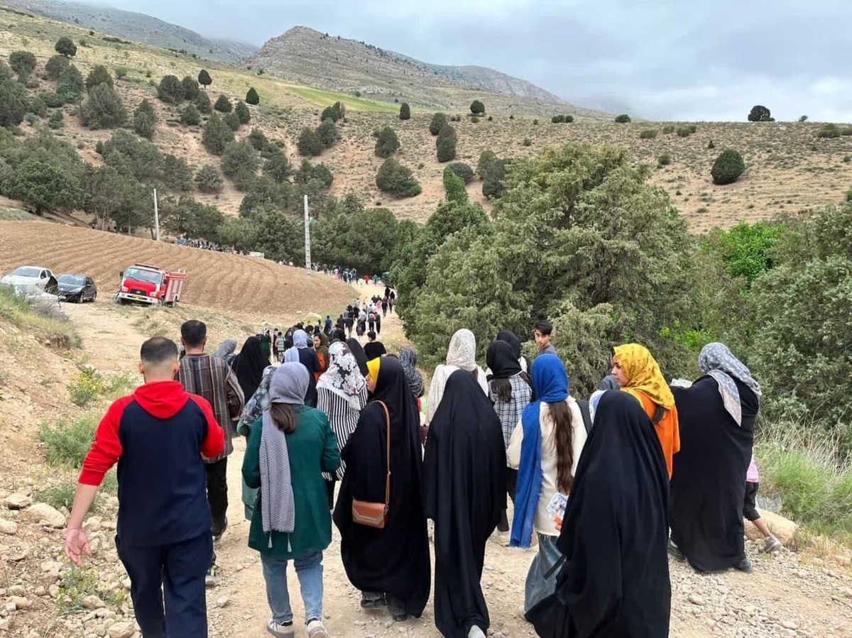 ورزش در دل طبیعت؛ گریوان صحنه همدلی شد