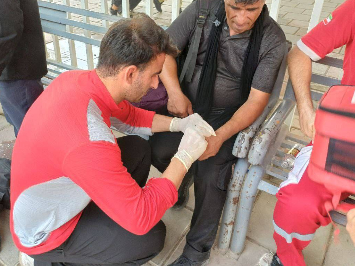 ویزیت بیش از ۳۱ هزار زائر در معرض گرمازدگی