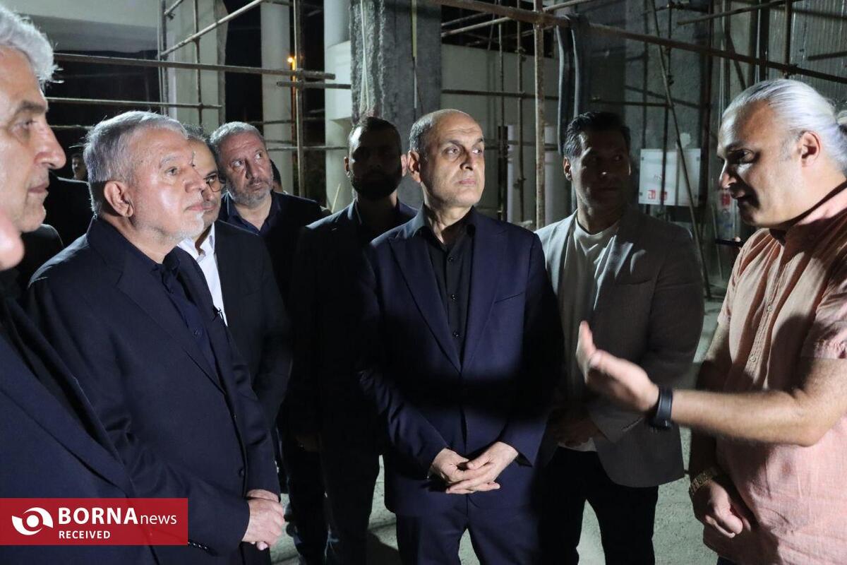 بازدید استاندار گیلان و وزیر میراث فرهنگی از هتل فانوس چابکسر