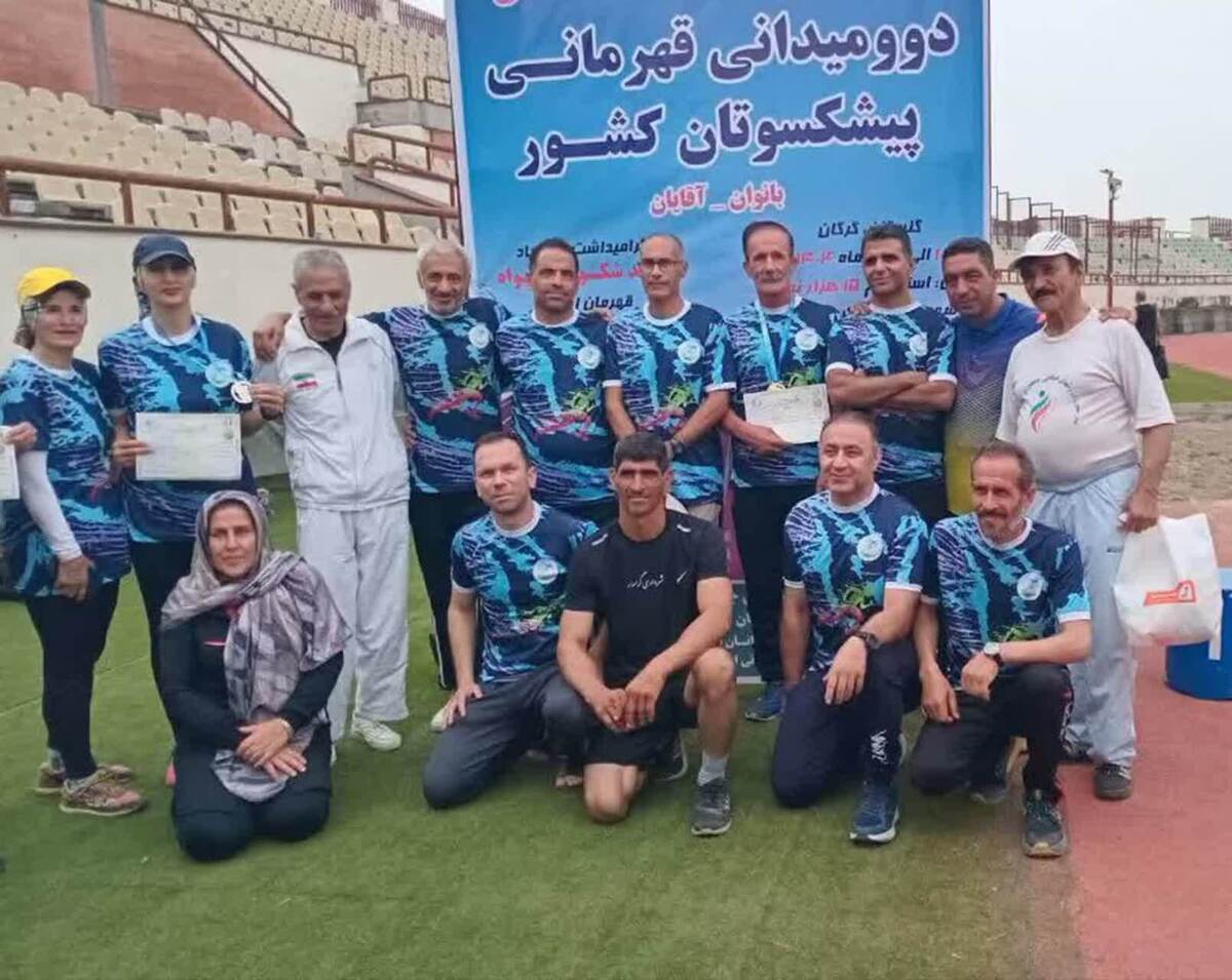 پششکسوتان دومیدانی سمنان در مسابقات ملی درخشیدند