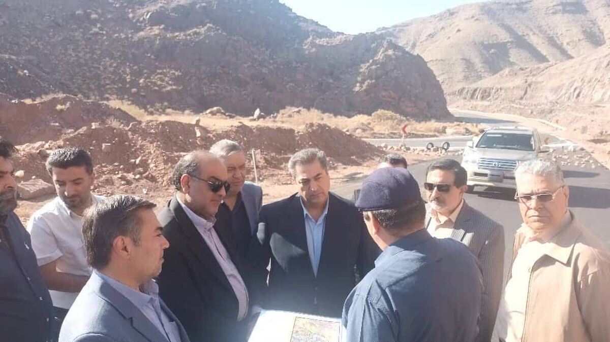 بازدید معاون عمرانی استانداری کرمان از پروژه بزرگ کنارگذر کرمان – راور – دیهوک