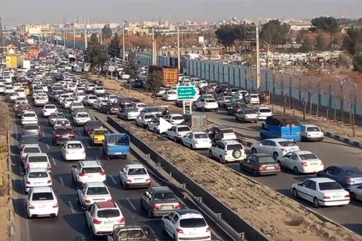 ترافیک سنگین در ورودی‌های غربی و جنوب غربی پایتخت