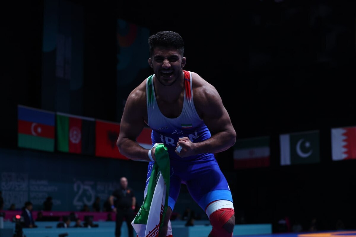 بازی‌های همبستگی کشورهای اسلامی ۲۰۲۵ ریاض؛ فرخی دومین طلای کشتی را ضرب کرد