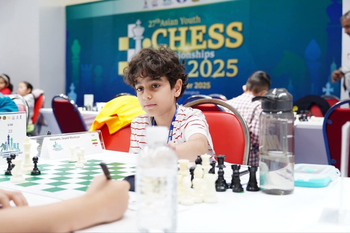 پیروزی ۱۱ شطرنج‌باز نوجوان ایران در دور هفتم مسابقات شطرنج آسیا