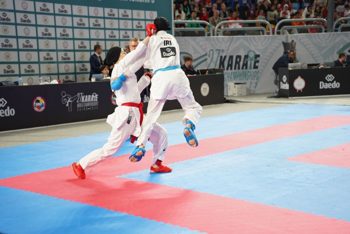 کاراته قهرمانی جهان؛ گلشادنژاد و اباذری راهی یک چهارم شدند/ خدابخشی و حیدری از دور رقابت‌ها کنار رفتند