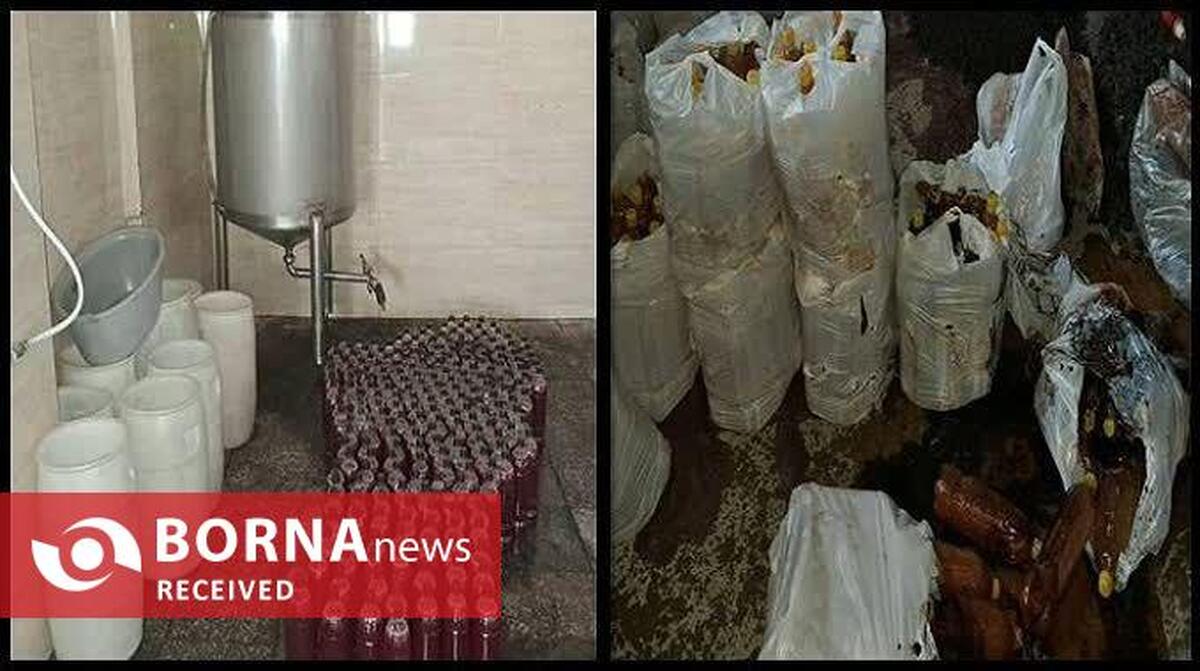 پلمب کارگاه تولید آبمیوه تقلبی در شهریار